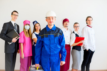 People of different professions