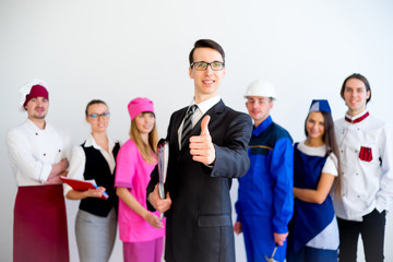 People of different professions