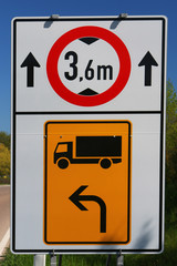 H&ouml;henbeschr&auml;nkung und Umleitung