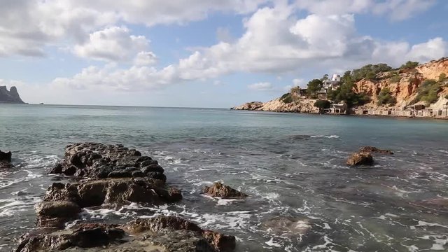 Cala Hort Cove Beach, Ibiza, Spain