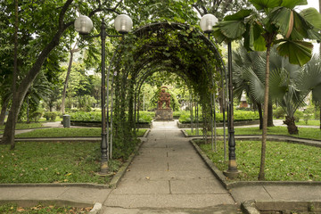 Tao Dan Park Ho Chi Minh City Saigon Vietnam