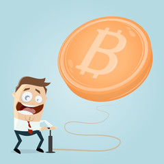 bitcoin bubble clipart