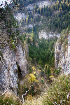 Paesaggio presso Cascata di Tret, Trentino
