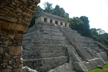 Landscape in Palenque
