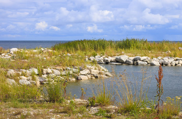 A small bay on the island of hiiumaa.