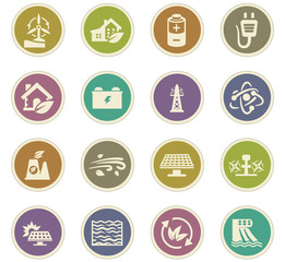 Alternative energy paper stickers