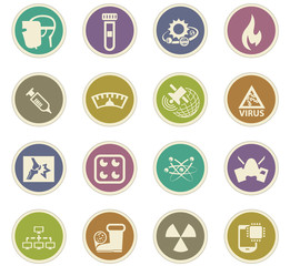 Fototapeta premium Courses school paper stickers