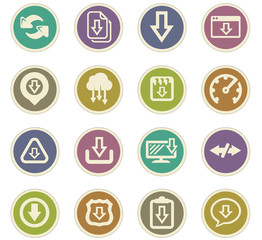 Download icons set
