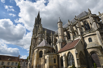 Fototapeta premium Cathédrale gothique de Senlis, France