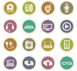 Hi tech paper stickers