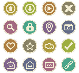 User Interface icons set