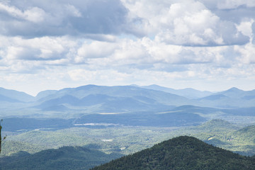 Obraz premium New York, Lake Placid, Whiteface Mountain