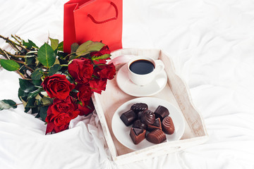 Breakfast for Valentine's Day