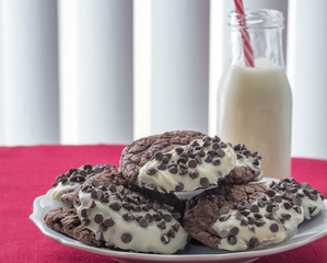 Cookies and Milk Horizontal