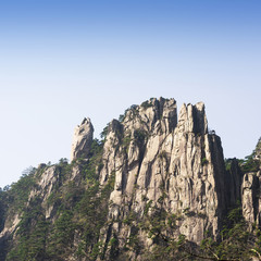 Huangshan (Yellow Mountain), Anhui Province, China. 