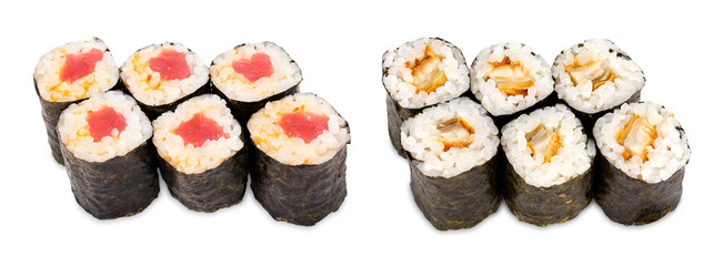 sushi rolls