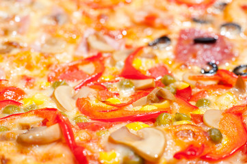 pizza, macro