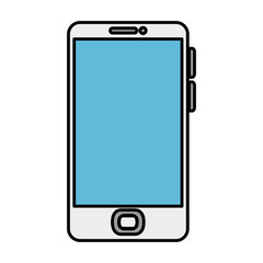 smartphone device isolated icon vector illustration design