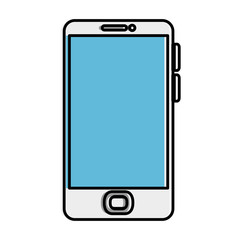 smartphone device isolated icon vector illustration design