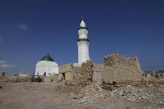 El-Geyf mosque in Suakin, Sudan