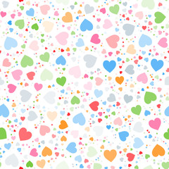 pattern of hearts