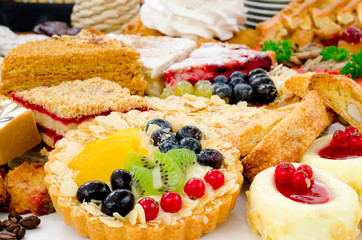 lots of pastry