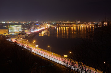 Fototapeta na wymiar Kiev city in Ukraine
