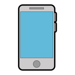 smartphone device isolated icon vector illustration design