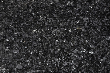 
Enriched wet coal anthracite fine fraction under low light.