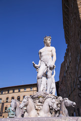 Source of neptune in florence italy