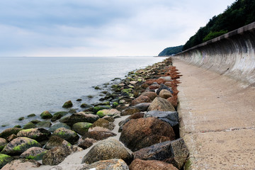 morze bałtyckie koło Sopotu