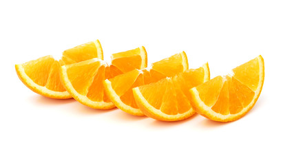Orange Slice Isolated on White Background