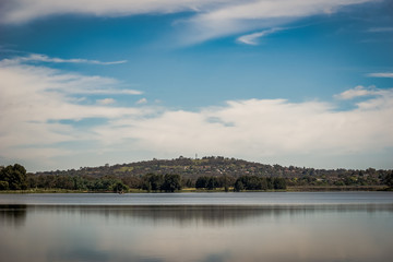 Belconnen lake in canberra