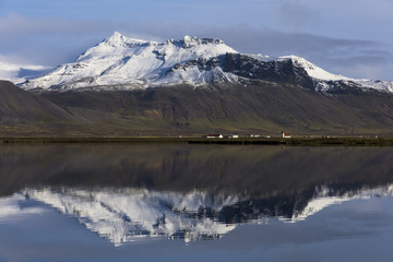 Fototapeta na wymiar Iceland Reflection