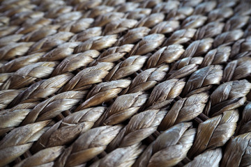 Mat texture made from nature