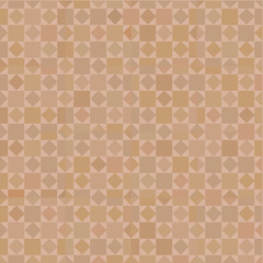 Abstract Brown Square Background, Bricks, Planks, Diamond