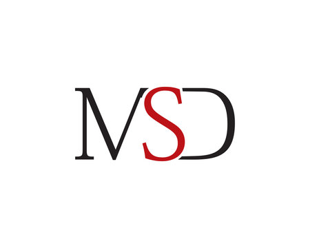 msd letter logo