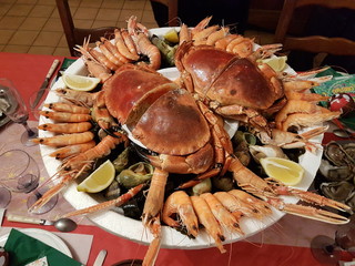 Plateau de fruits de Mer