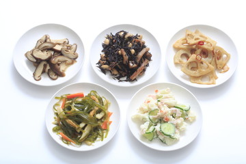 The image of the side dish of Japan　