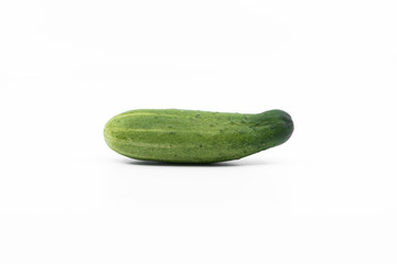 Cucumber isolated with white background. object