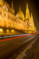 Fototapeta premium Parliament of Hungary in Budapest