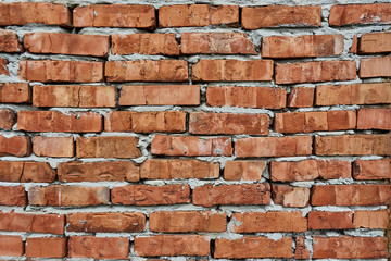 Obraz premium Red brick wall texture seamless background