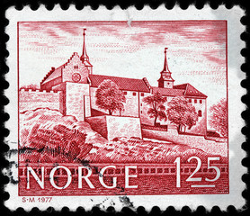 Akershus Castle Stamp