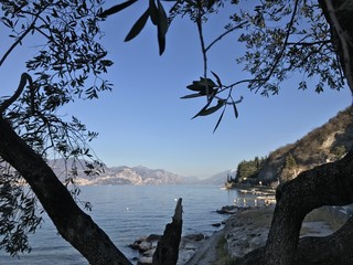 View from Torbole - Garda lake