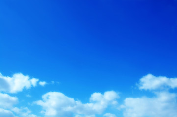 北海道の青い空