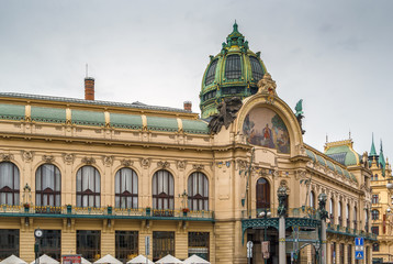 Fototapeta premium Municipal House, Prague