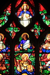 Fototapeta premium Stained glass window