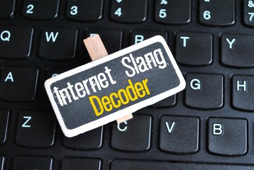 Internet slang decoder