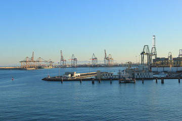 Fototapeta na wymiar Port de Valence - Espagne