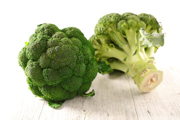 fresh broccoli bunch